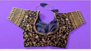 Embroidered Saree Blouse
