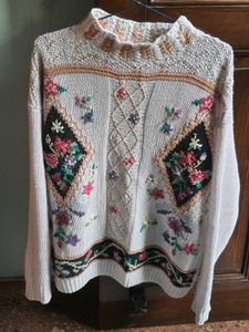 Pretty grandma sweater