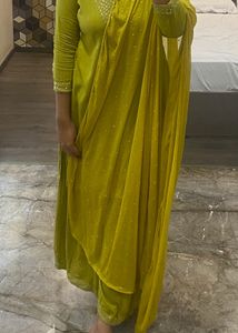 Elegant Straight Salwar Suit Full Set