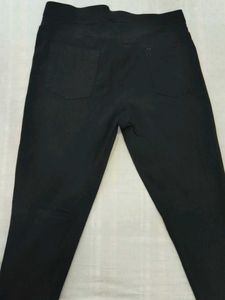 Rarely Used Smart Black Pants With 2 Back Pockets