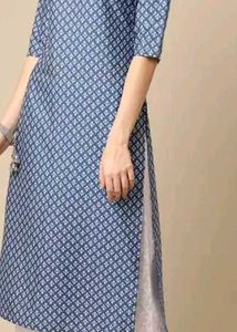 Printed Blue Kurti