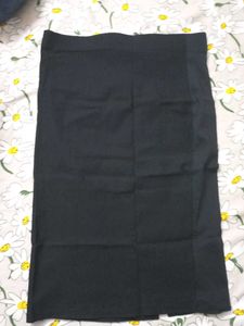 Black Straight Skirt
