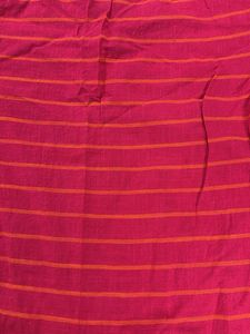 Striped Red Tunic Top