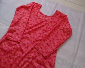 Kurti Pant Set (2 Inch Margin
