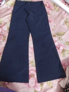 Navy Blue Straight Pants
