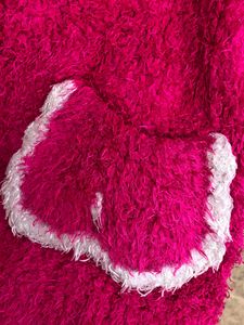 Cute Pink Crop Sweater