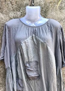 7.23.1 CUTE GREY LONG DRESS