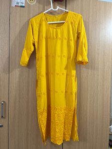 Yellow Haldi Kurta