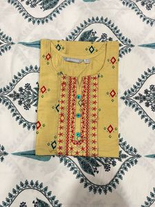 Elegant Embroidered Kurta