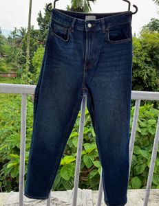 Dark Blue Denim Jeans