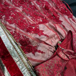 Red Embroidered Lehenga Choli| wedding|marriage