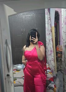 Hot Pink Hnm Jumpsuit