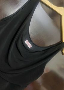 Black Cut Sleeves Top For Girl Or Woman 32 Bust