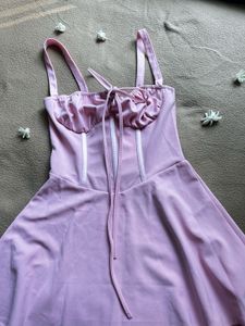 Newme Brand New Pink Corset Dress