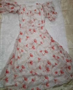 Floral Print Mini Dress