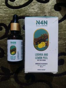 N4N Lodhra & Lemon Peel Serum