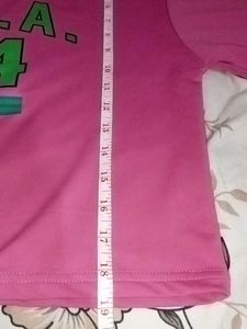 Pink USA Graphic Tee