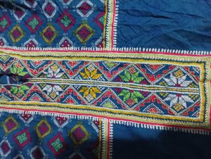 Embroidered Blue Kurta