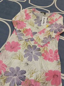 Zudio Floral Print Kurti