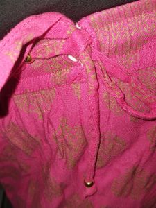 Pink Tiered Ethnic Skirt