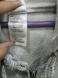 Thrifted Light Grey Hoodie (Unisex)