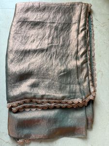 Dual shade Space Silk Saree