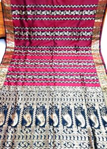 Maroon Puresilk Kanjivaram Saree