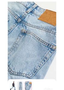 Wide Leg Light Wash Jeans