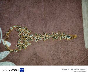 Statement Floral Hand Harness Ring