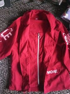 Red Jacket &amp; Pants Set