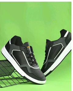 Stylish Black Casual Shoes by HRX