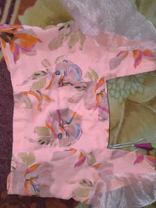 Floral Peach Lehanga