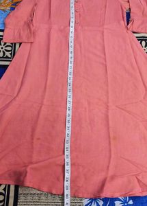 Peach Kurta