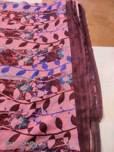 Floral Print  Saree
