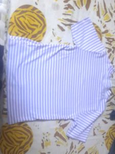 Striped Lavender Shirt