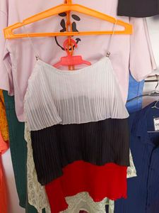 BAND NEW PARTY WEAR TOP FOR LADIES (THREE COLORS)