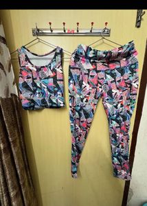 Printed Activewear Set