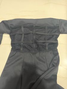 Elegant Black Midi Dress