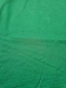 Green Polo Shirt with Zipper and Pocket