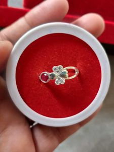Clover Ring Silver
