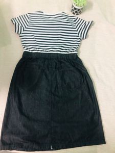 Striped T-shirt Dress
