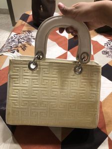 Cream Handbag