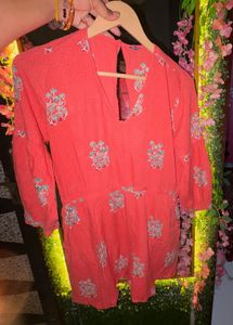 Chumbak Brand Floral Print Jumpsuit