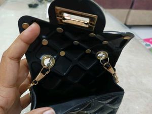 Black Tiny Sling Bag