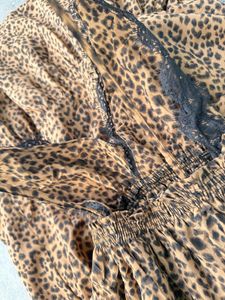 Leopard Print Maxi Dress