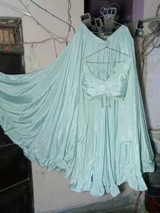 heavy silk lahanga choli