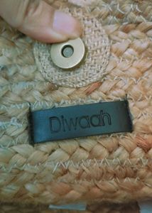 Beautiful Jute sling bag with tassels