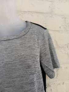 Grey Casual Top