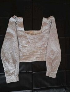 Chic Light Blue Top
