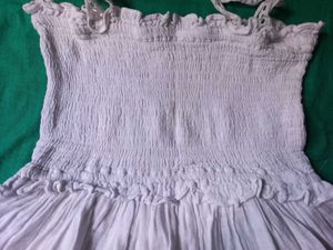 White Tie-Strap Top